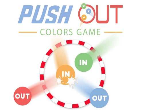 Push out colors game